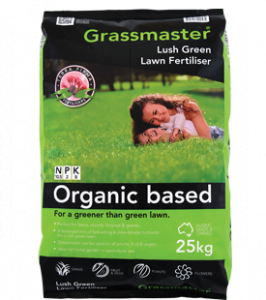 terra firma grassmaster lush green lawn fertiliser